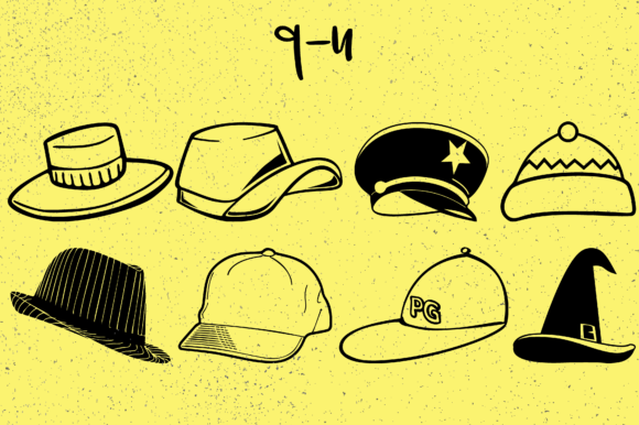 Hats Font - Preview 3