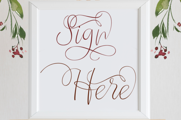 Jilyanna Font PNG with transparent background - Preview 3