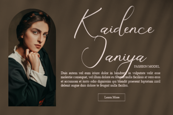 Kaydence Chasity Font PNG with transparent background - Preview 2