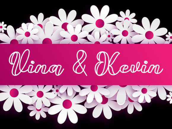 Keysha Font PNG with transparent background - Preview 3