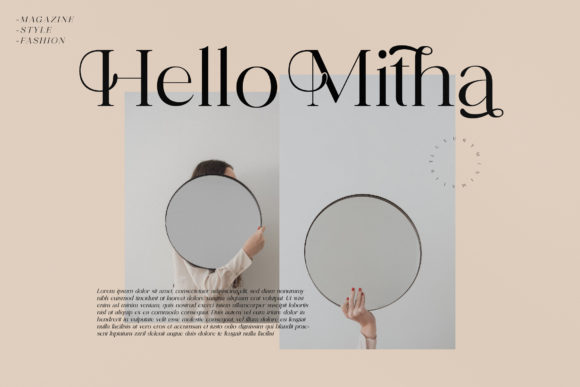 Mafisha Font PNG with transparent background - Preview 1
