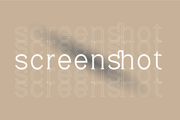 Pagers Font PNG with transparent background - Preview 1
