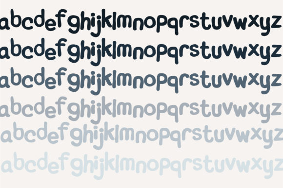 Peppy Pigeon Font PNG with transparent background - Preview 4