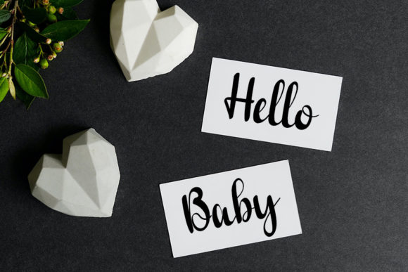 Rachelea Audrey Font PNG with transparent background - Preview 1