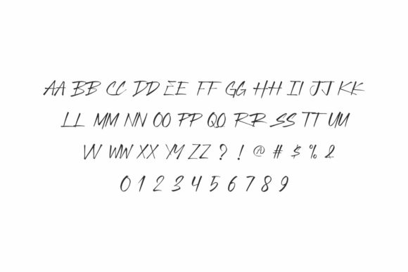 Ravines Font PNG with transparent background - Preview 2
