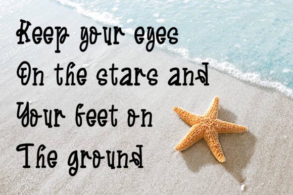 Smiling Star Font PNG with transparent background - Preview 2