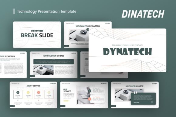 Preview of Technology Presentation - Dynatech technology presentation template