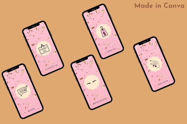 IG Highlight Covers 8ct Beauty Pink