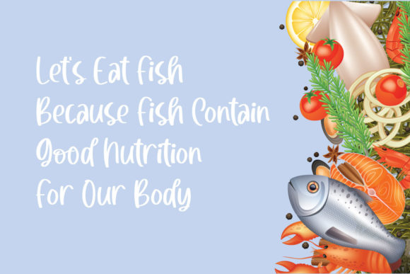 Monfish Font PNG with transparent background - Preview 1