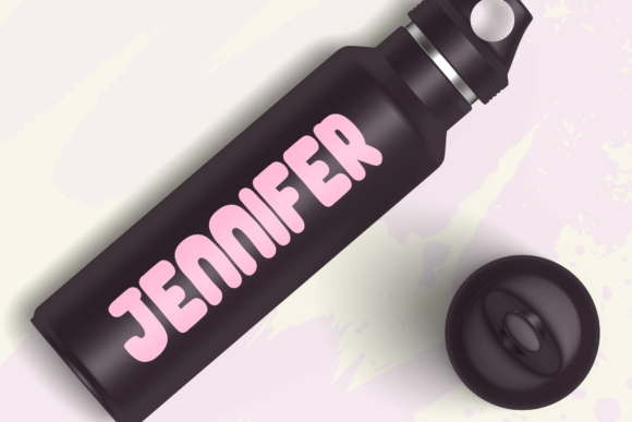 New Cookies Font PNG with transparent background - Preview 1