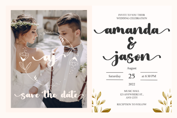 Ayuscript Font - Preview 2