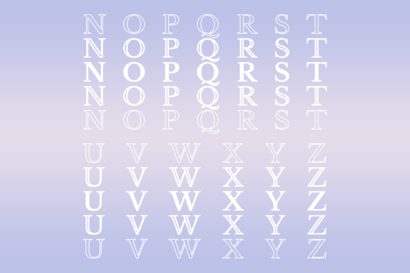 Filled Font - Preview 2