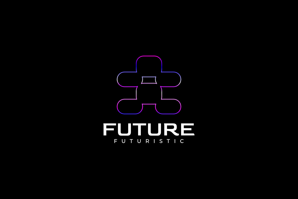 Tech Line Logo Graphic by ffeeaarr · Creative Fabrica