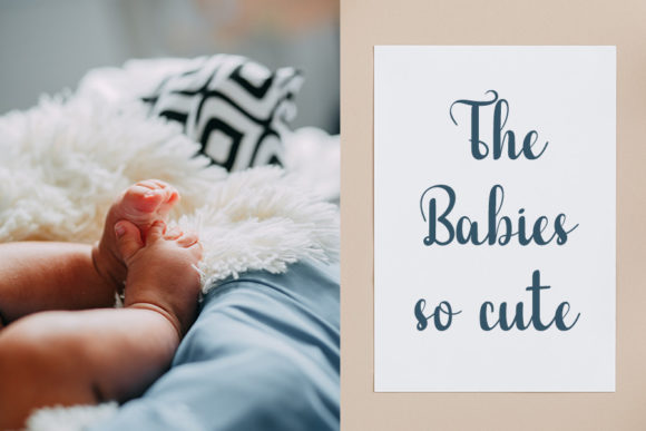 Babies Font - Preview 2