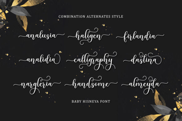 Baby Hisneya Font - Preview 3