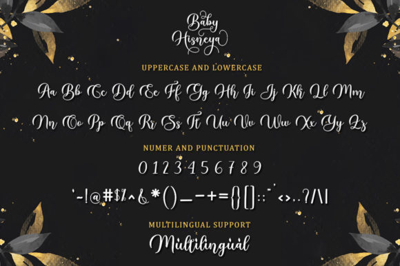 Baby Hisneya Font - Preview 5