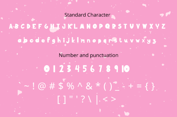 Cloudy Candy Font - Preview 1
