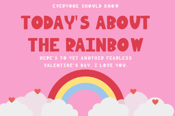Cloudy Candy Font - Preview 4