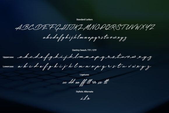 Destiny Font - Preview 6