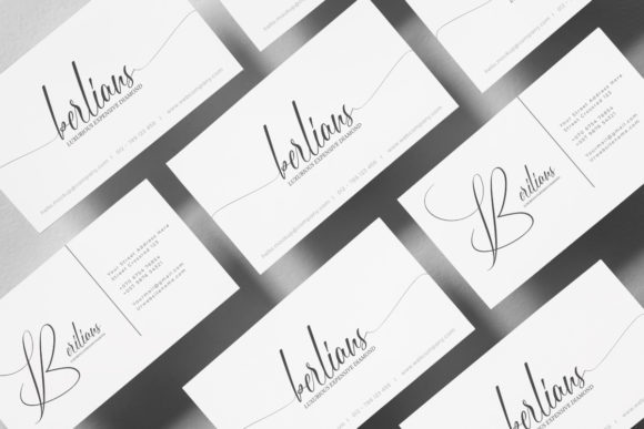 Diamond Flower Font - Preview 3