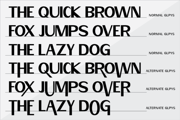 Dirndle Font - Preview 3