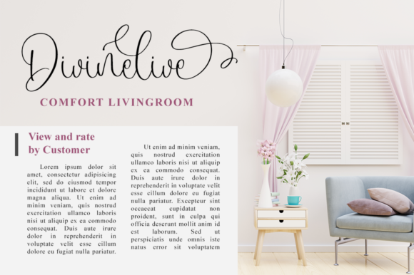 Dorceline Font - Preview 4