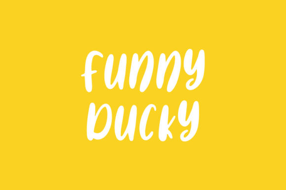 Duck Egg Font - Preview 1