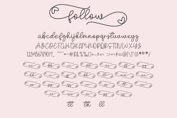 Follow Your Dream Font - Preview 6