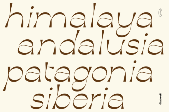 Gladwell Font - Preview 3