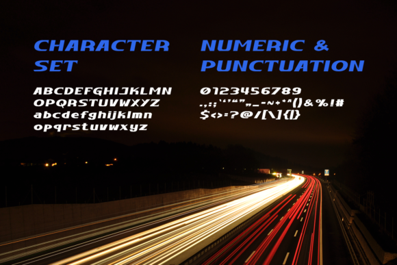 High Gear Font - Preview 2