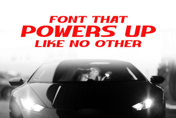 High Gear Font - Preview 3