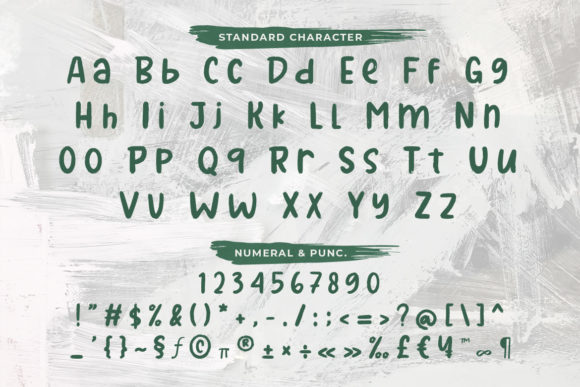 King Trufle Font PNG with transparent background - Preview 1