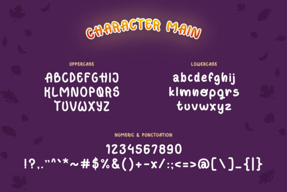 Poppin Story Font PNG with transparent background - Preview 2