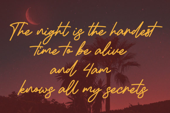 Ritchey Kish Font PNG with transparent background - Preview 3