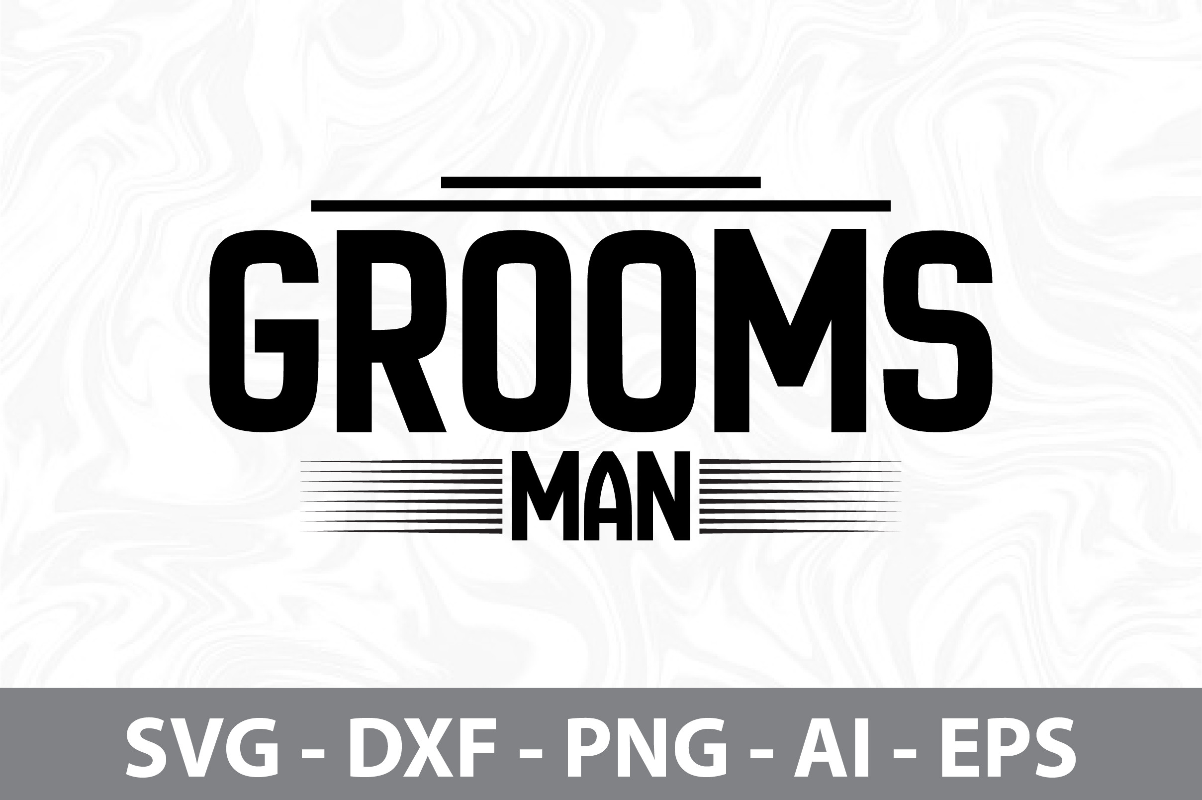 Grooms man svg