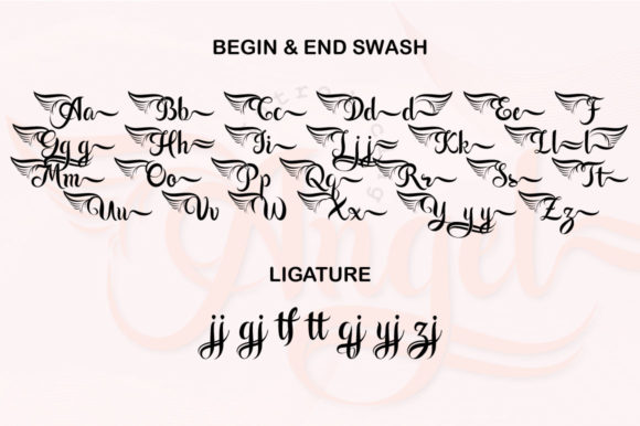 Angel Font - Preview 5