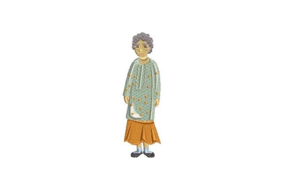 Asian Elderly Woman