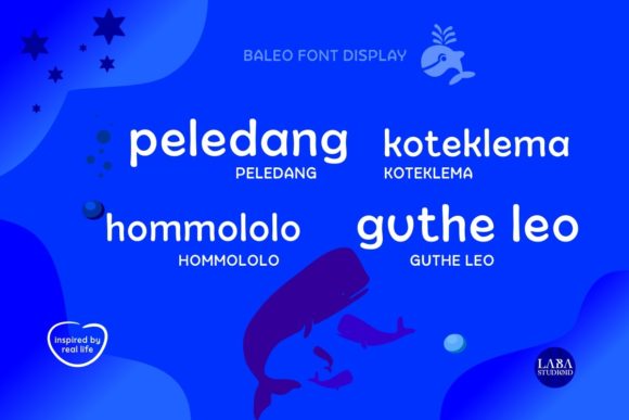 Baleo Font - Preview 2