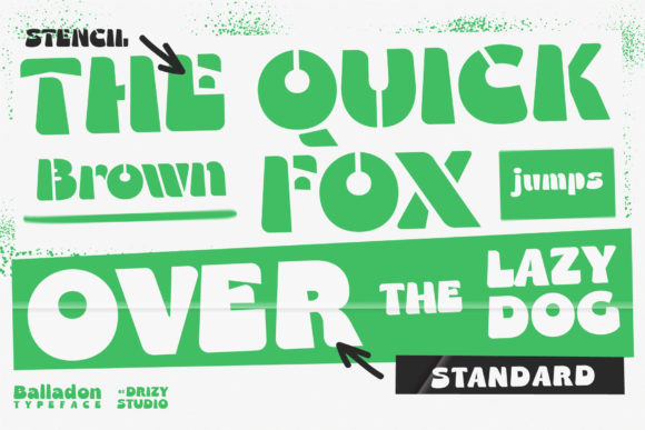 Balladon Font - Preview 2
