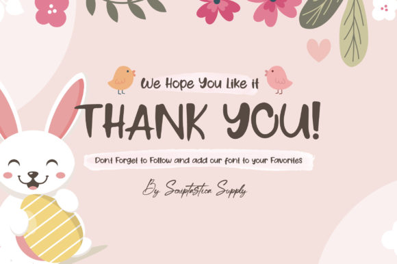 Easter Boho Wedding Font - Preview 4