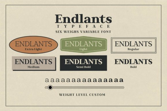 Endlants Font - Preview 3