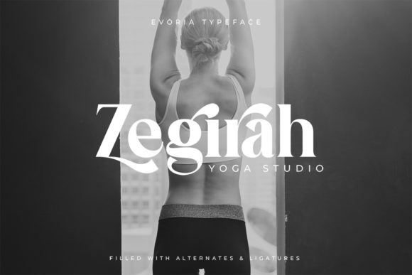 Evoria Font - Preview 3