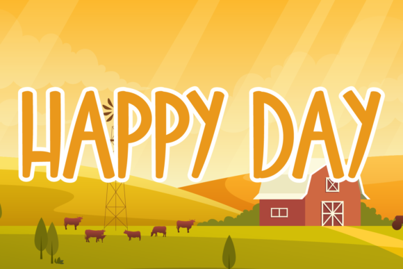 Farmhouse Font - Preview 1