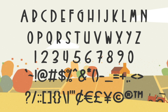 Farmhouse Font - Preview 2
