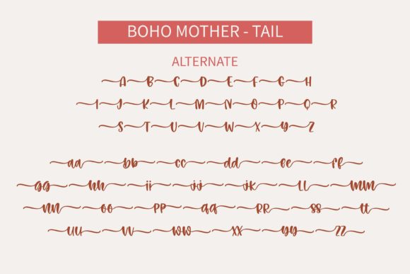 Boho Mother Font - Preview 5