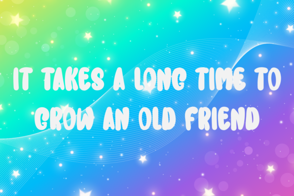 Groovy Unicorn Font - Preview 2