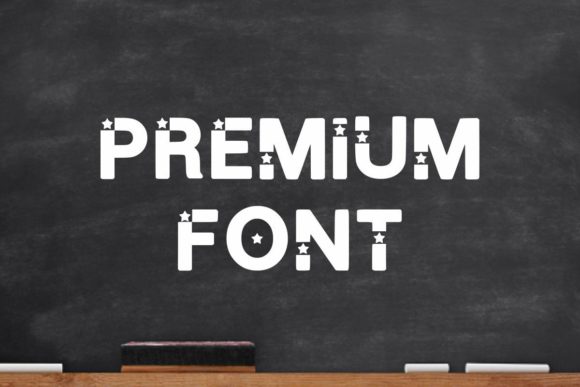 Light Shine Font PNG with transparent background - Preview 1