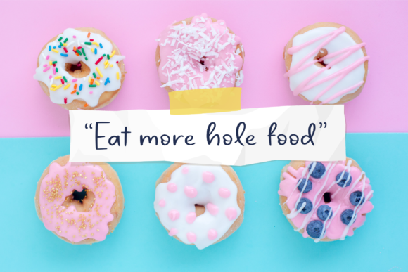 Magnolin Deliciousy Font PNG with transparent background - Preview 5