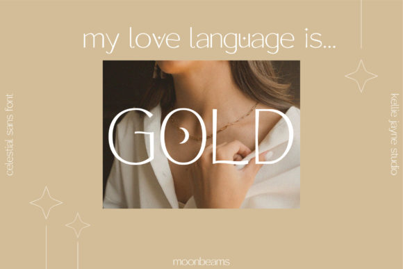 Moonbeams Font PNG with transparent background - Preview 6
