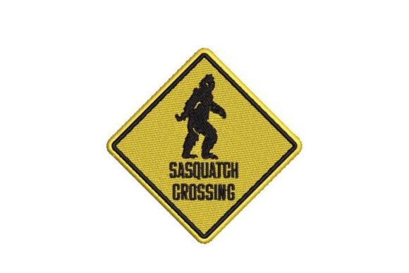 Sasquatck Crossing Sign